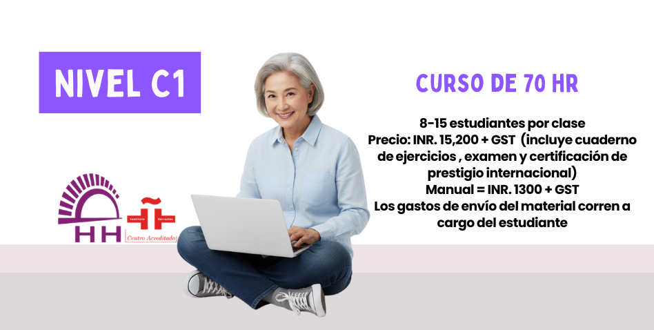 clases de espa&ntilde;ol online en vivo C1